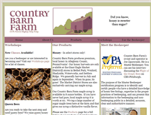 Tablet Screenshot of countrybarnfarm.com
